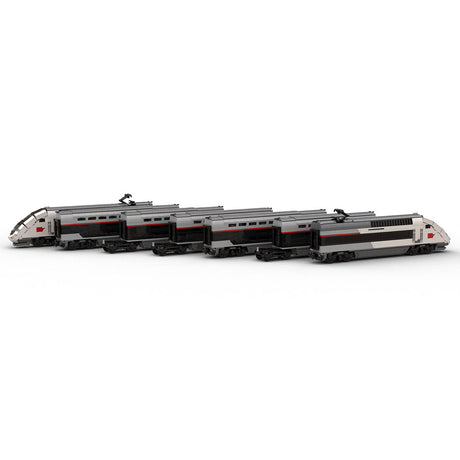 MOC - 140464 TGV Duplex Carmillon - LesDiy - Locomotive