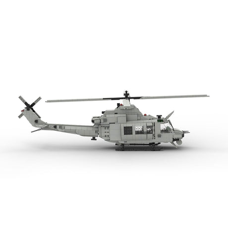 MOC - 141242 Bell UH - 1Y Venom | 1:35 Scale Building Blocks - LesDiy - building blocks