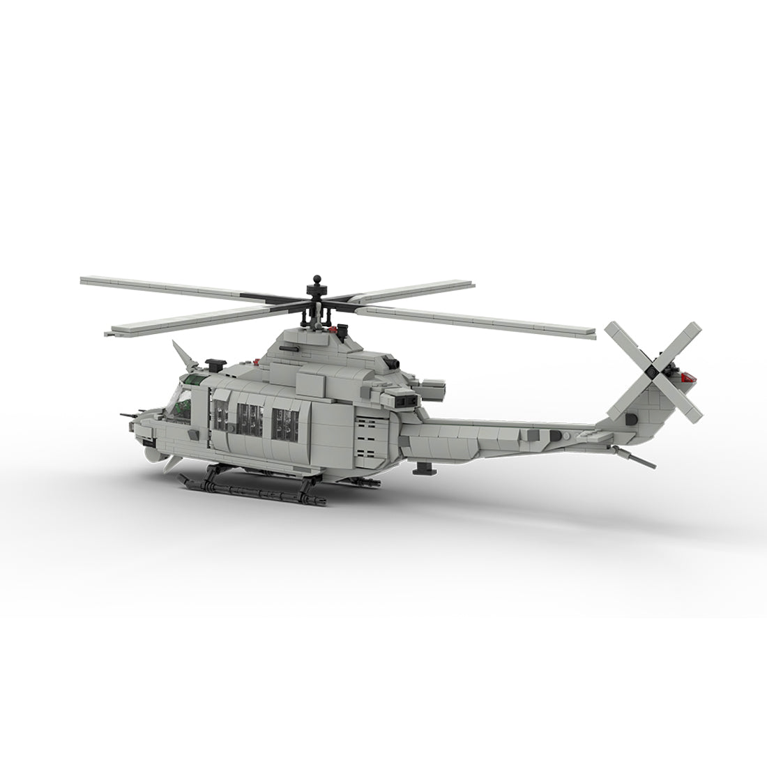 MOC - 141242 Bell UH - 1Y Venom | 1:35 Scale Building Blocks - LesDiy - building blocks