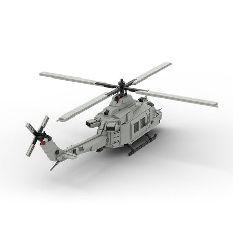 MOC - 141242 Bell UH - 1Y Venom | 1:35 Scale Building Blocks - LesDiy - building blocks
