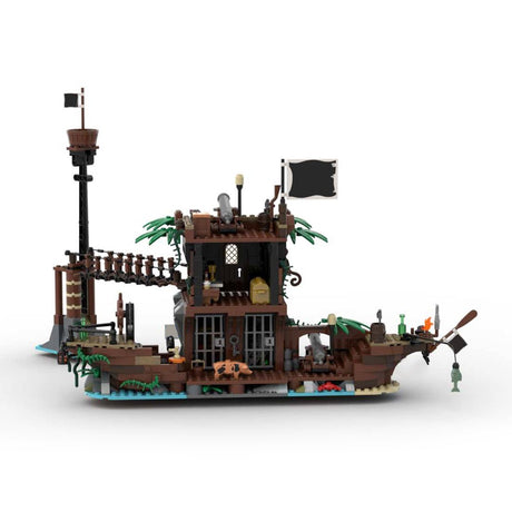 MOC - 141945 Medieval Pirate Bay - LesDiy -