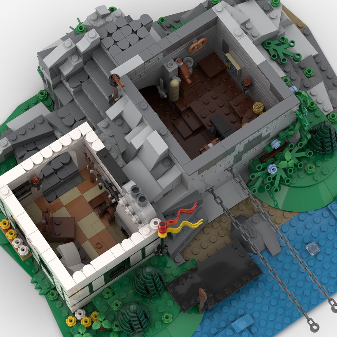 MOC - 142920 The Chain Towers - LesDiy -