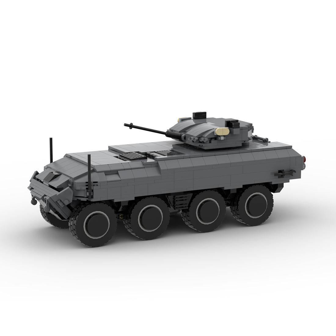 MOC - 143011 1/30 Eitan APC (AFV) Military Tank - LesDiy -
