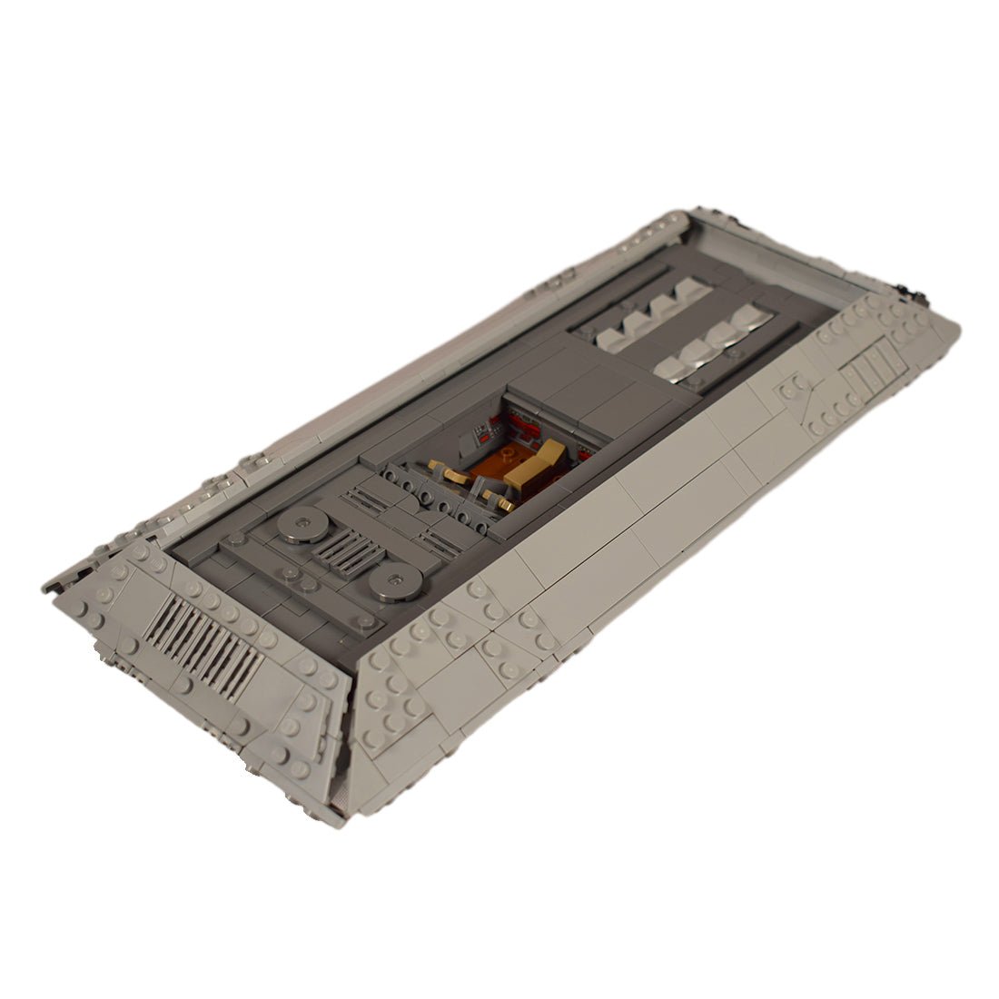 MOC - 143323 Sci - Fi Interstellar Wars Anti - Gravity Tank - LesDiy -