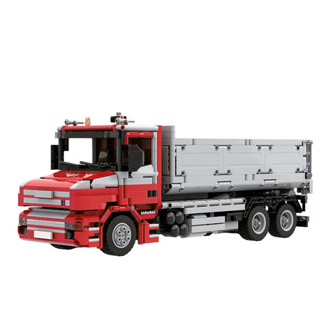 MOC - 143447 Scania T114 3 - Axles Hookloader - LesDiy -