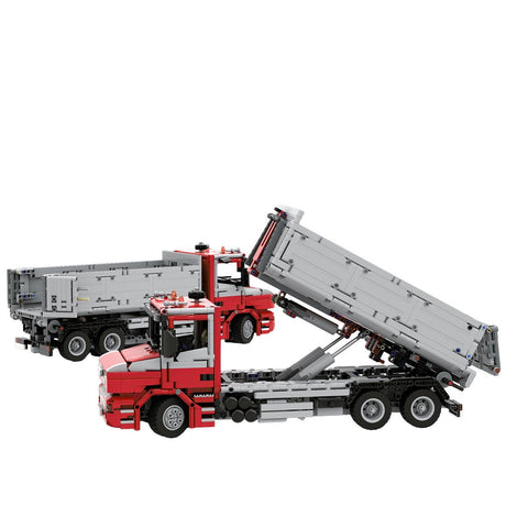 MOC - 143447 Scania T114 3 - Axles Hookloader - LesDiy -