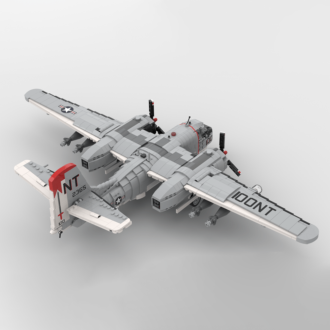 MOC - 143540 1:35 Scale S - 2 Tracker Building Blocks - LesDiy - Building Blocks