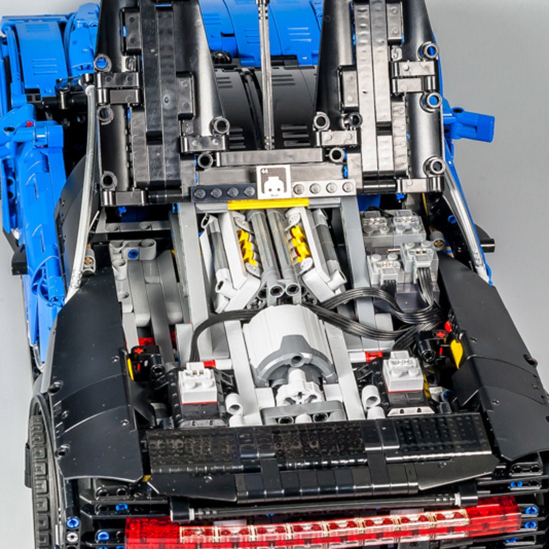 MOC - 14405 Sequential Dual - Clutch Gearbox (DSG) 8 Speeds Engine - LesDiy -