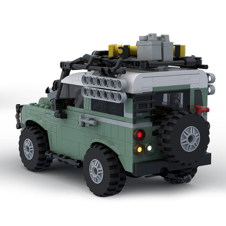 MOC - 144320 Land Rover Classic Defender 90 - LesDiy -