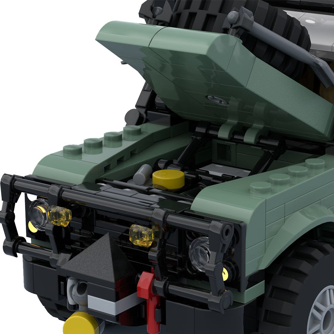 MOC - 144320 Land Rover Classic Defender 90 - LesDiy -