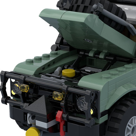 MOC - 144320 Land Rover Classic Defender 90 - LesDiy -