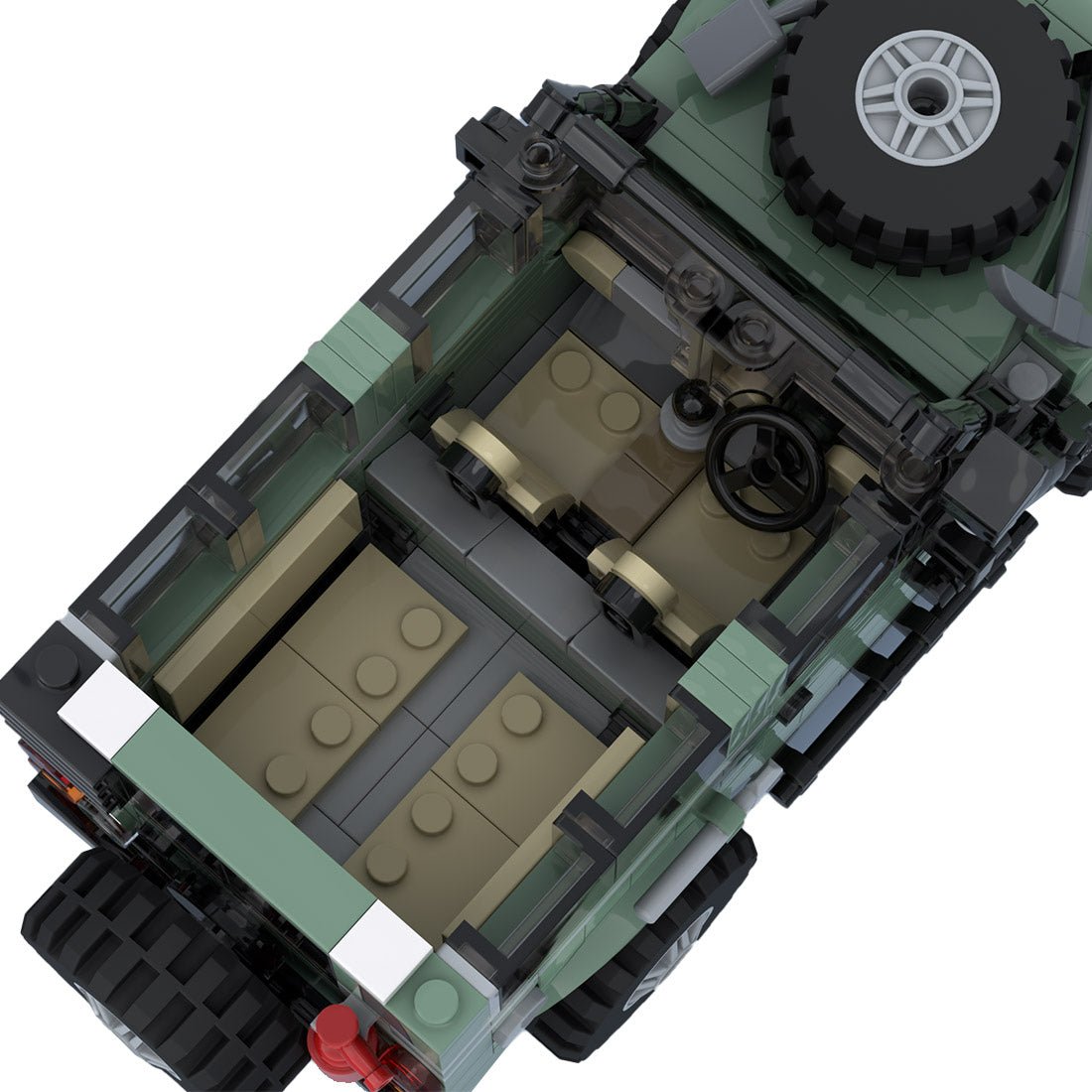 MOC - 144320 Land Rover Classic Defender 90 - LesDiy -