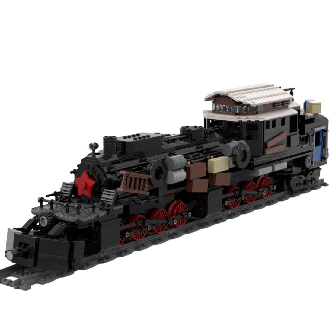 MOC - 144469 Aurora Train - LesDiy - Locomotive
