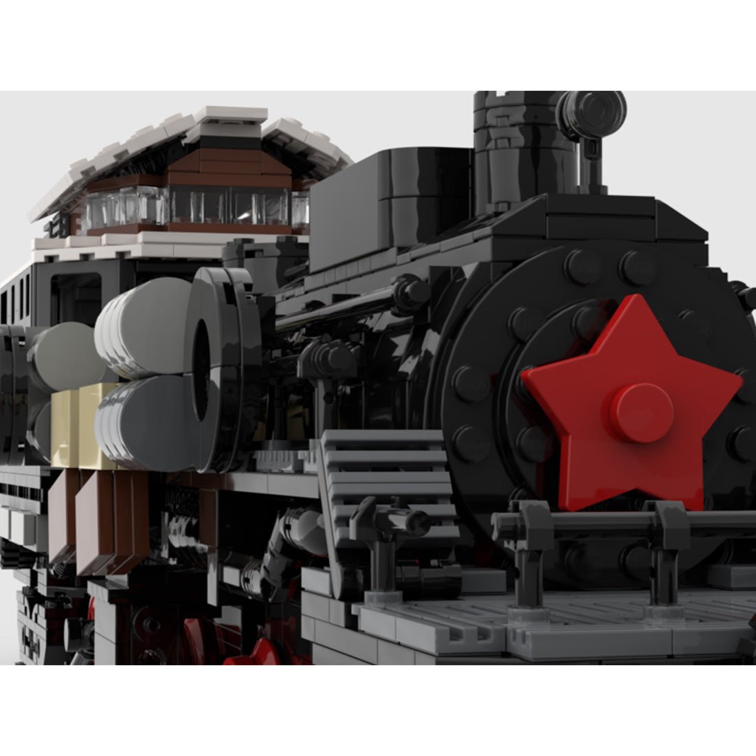 MOC - 144469 Aurora Train - LesDiy - Locomotive
