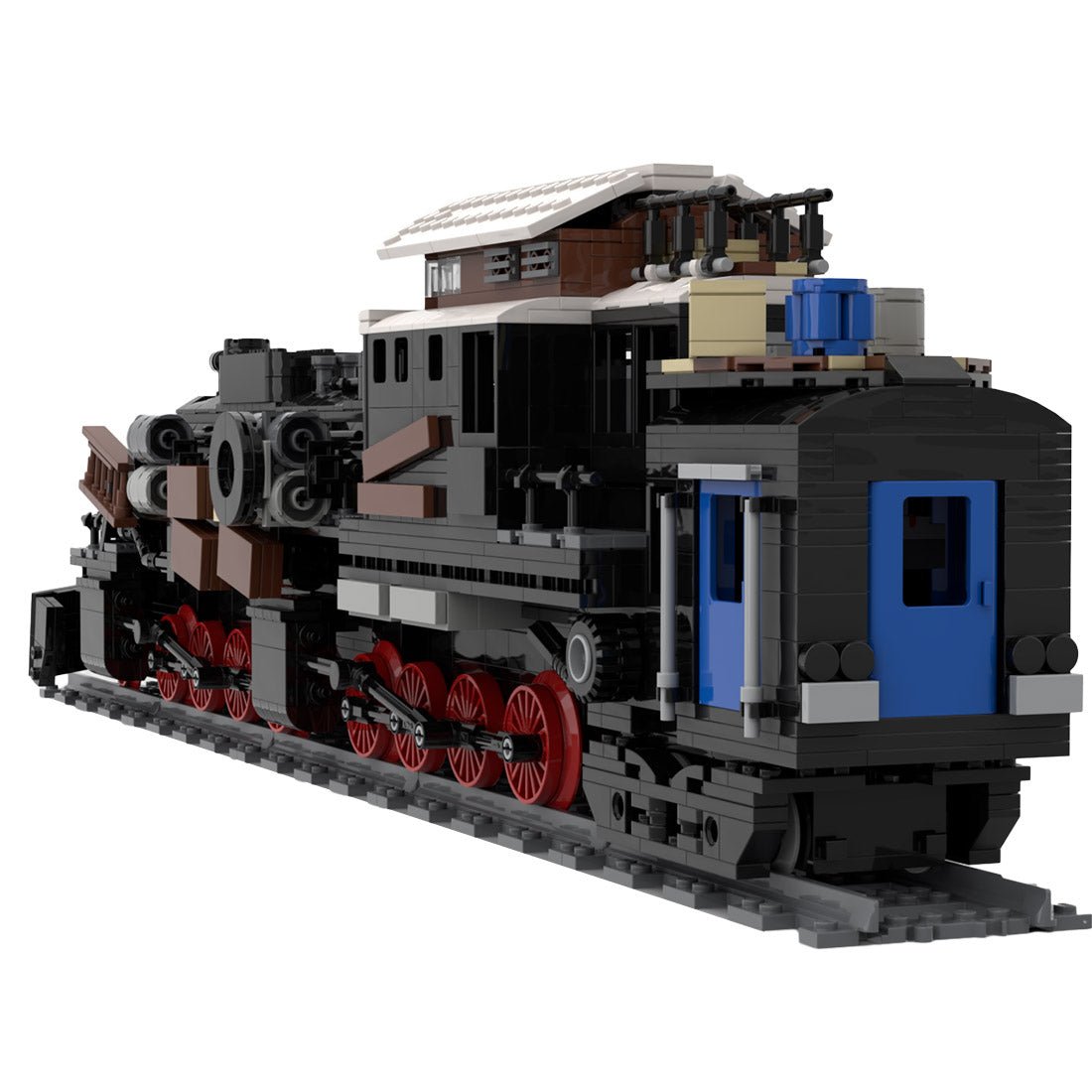 MOC - 144469 Aurora Train - LesDiy - Locomotive