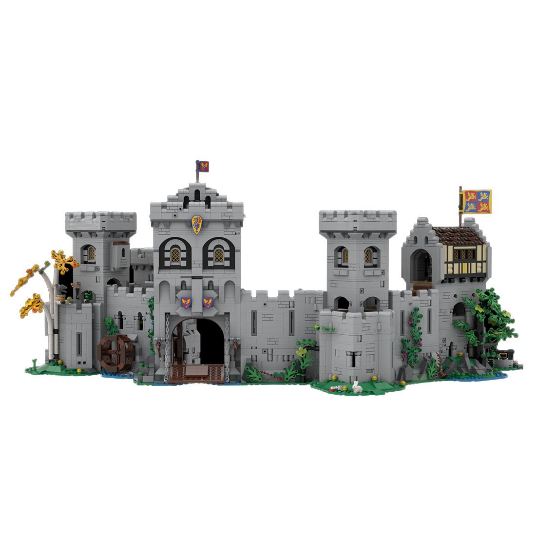 MOC - 144534 Medieval Knight's Castle - LesDiy -