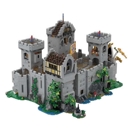 MOC - 144534 Medieval Knight's Castle - LesDiy -