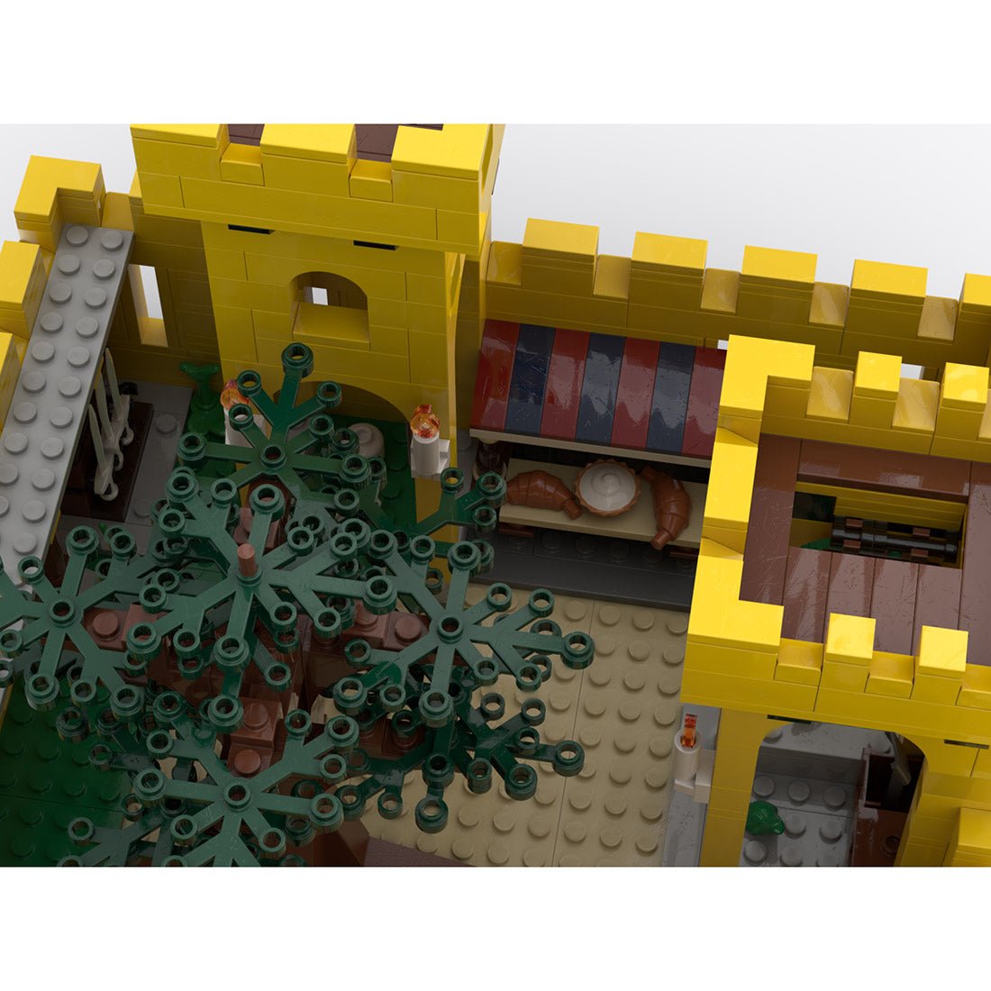 MOC - 146039 Yellow Castle - LesDiy -