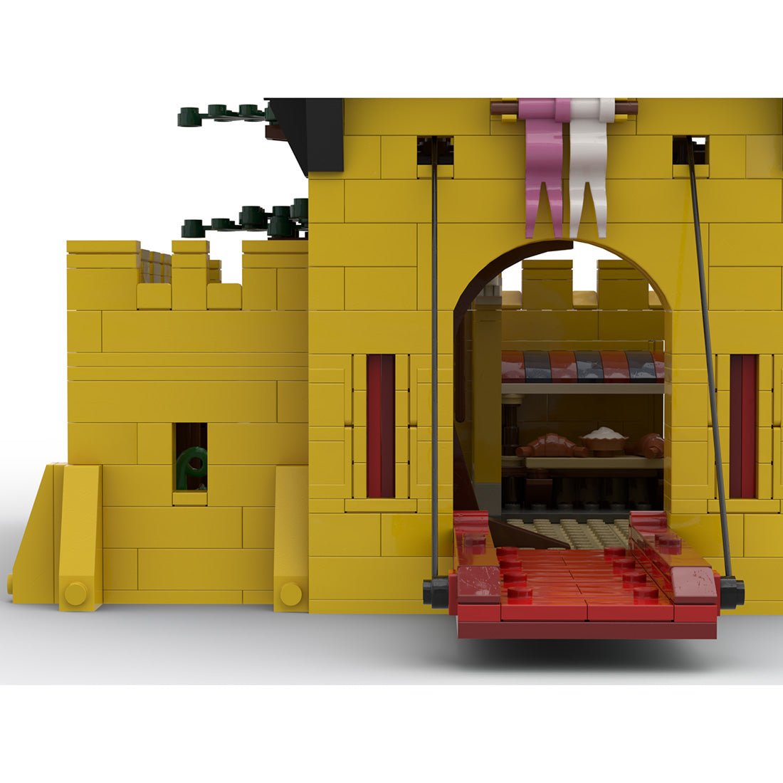 MOC - 146039 Yellow Castle - LesDiy -