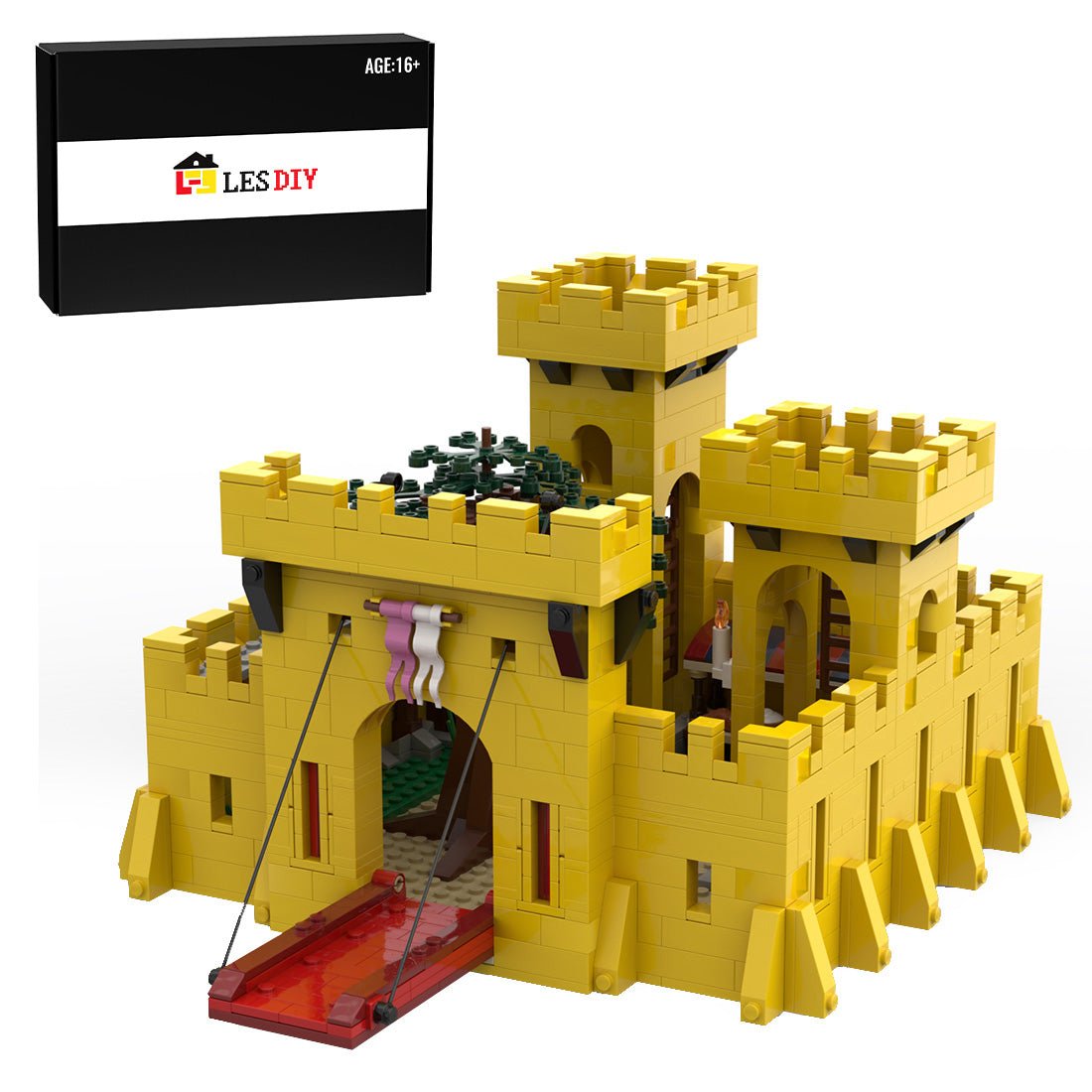 MOC - 146039 Yellow Castle - LesDiy -