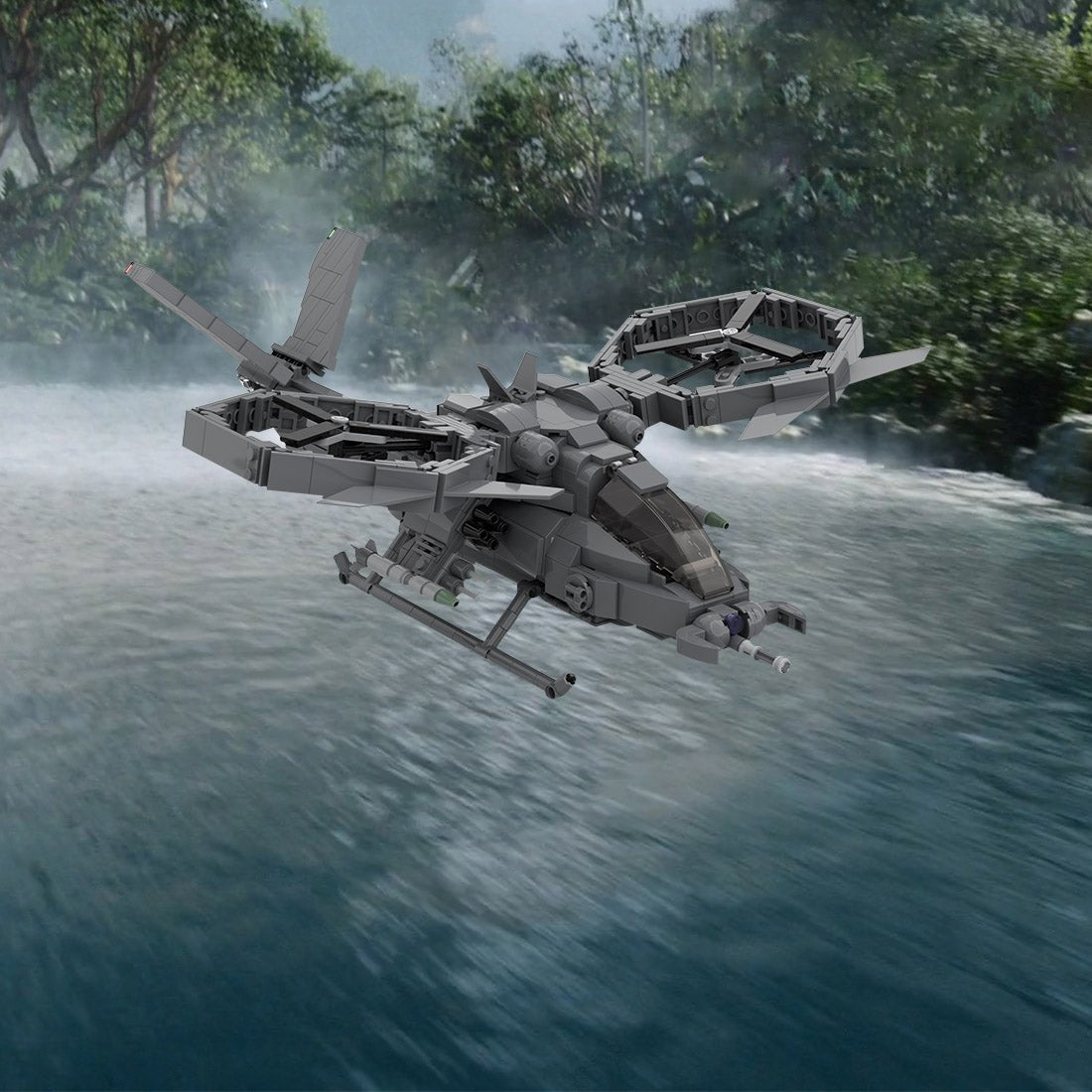 MOC - 146593 Wasp Avatar style Vtol - LesDiy -