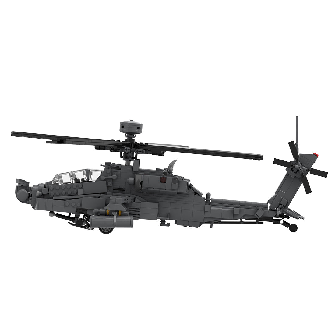MOC - 148055 AH - 64E Apache Guardian Building Blocks - LesDiy - MOC
