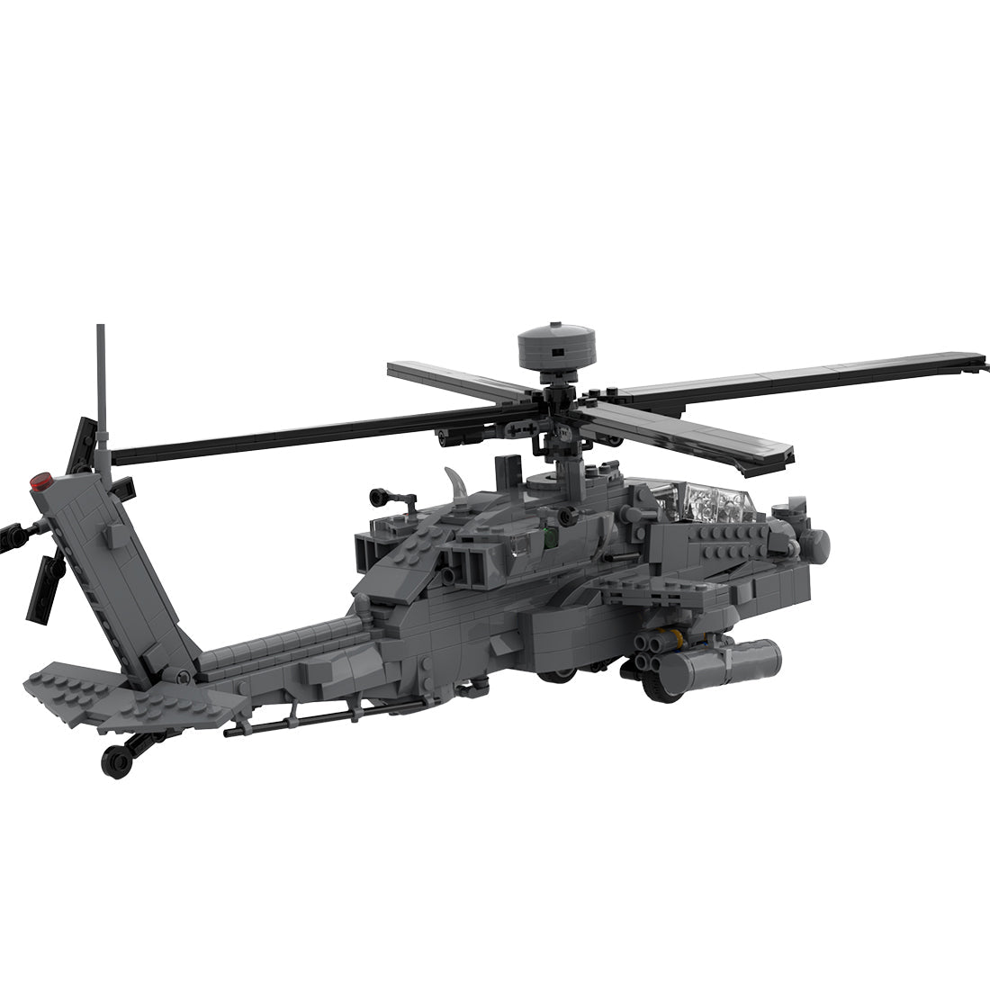 MOC - 148055 AH - 64E Apache Guardian Building Blocks - LesDiy - MOC