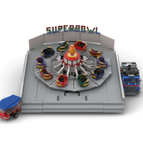 MOC - 148109 Superbowl Fairground Ride - LesDiy