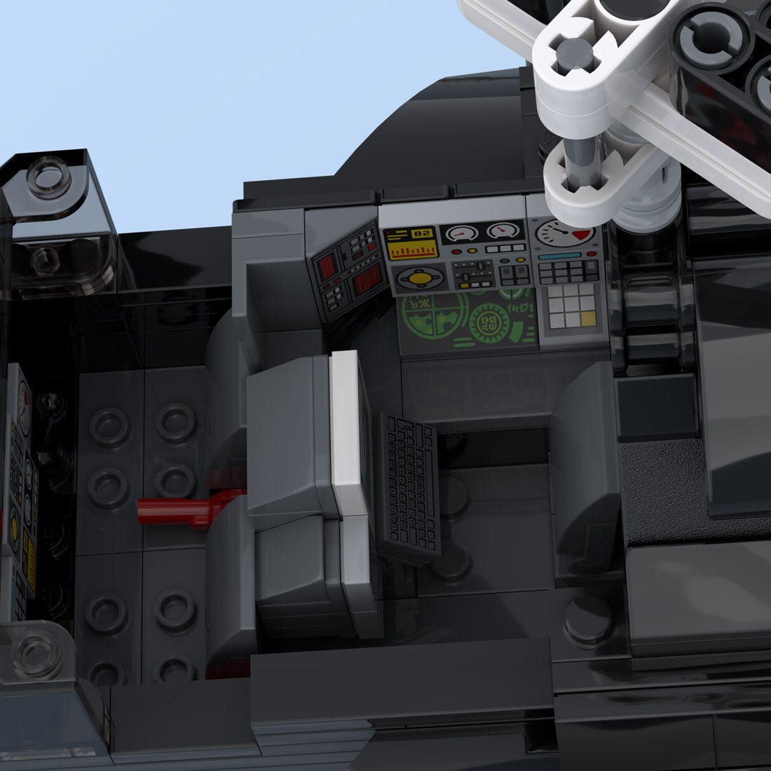 MOC - 149250 AIRWOLF Bell 222 - LesDiy -