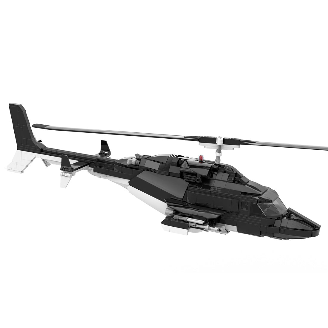 MOC - 149250 AIRWOLF Bell 222 - LesDiy -