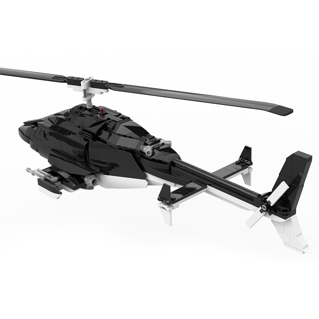 MOC - 149250 AIRWOLF Bell 222 - LesDiy -