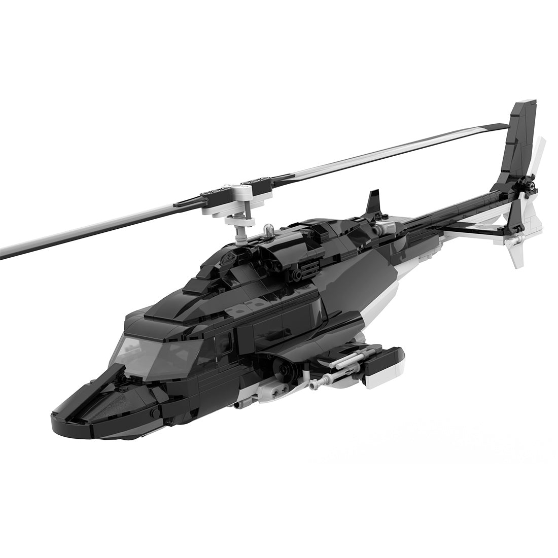 MOC - 149250 AIRWOLF Bell 222 - LesDiy -
