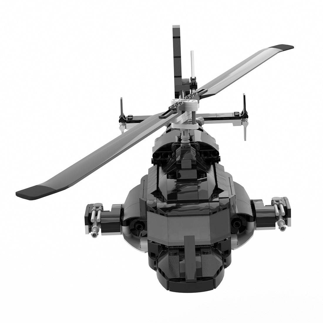 MOC - 149250 AIRWOLF Bell 222 - LesDiy -