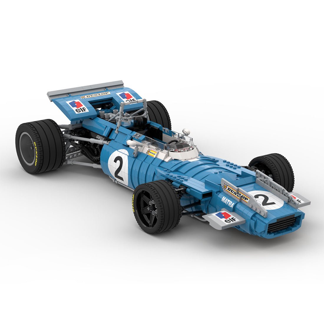 MOC - 14940 Matra MS80 - scale 1:8 - LesDiy -