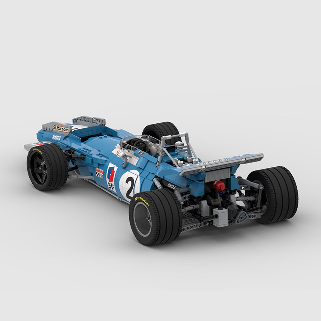 MOC - 14940 Matra MS80 - scale 1:8 - LesDiy -
