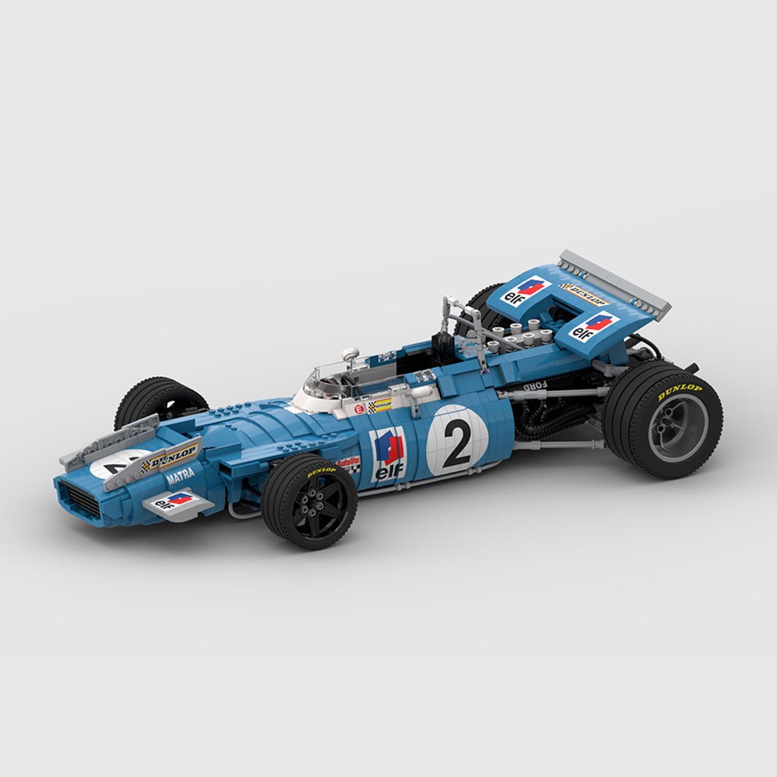 MOC - 14940 Matra MS80 - scale 1:8 - LesDiy -