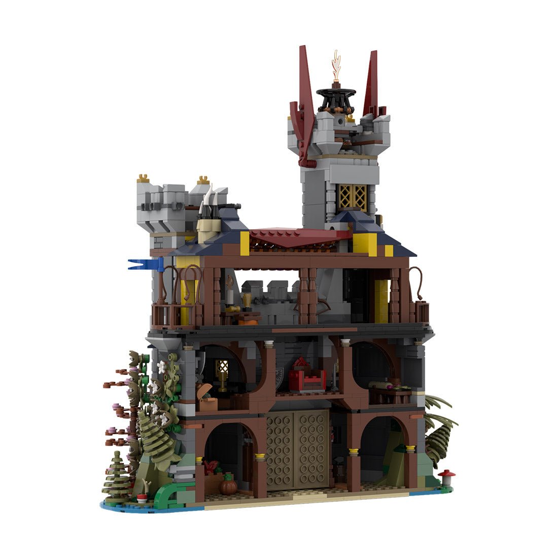 MOC - 150041 Sorcerer's Stronghold - LesDiy -