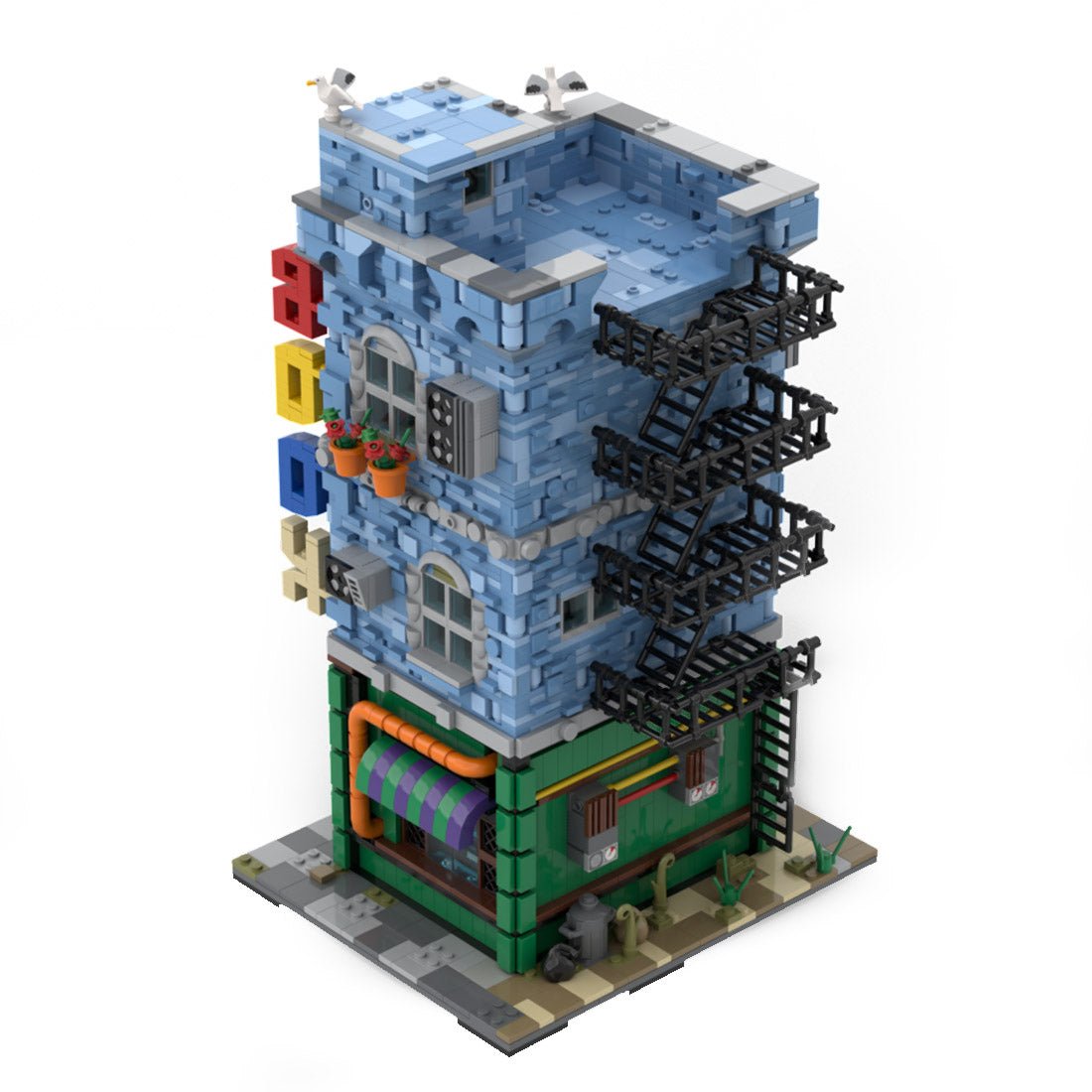 MOC - 150357 Bookstore - LesDiy -