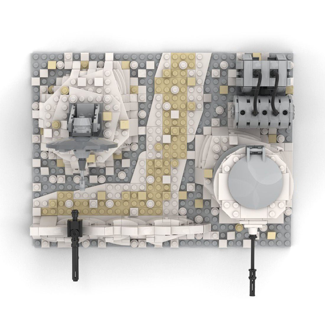 MOC - 150680 Sci - Fi Space Wars Artillery Building Blocks - LesDiy -