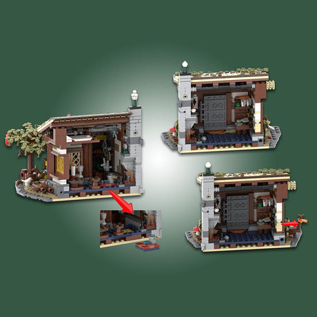 MOC - 150993 A HUT NEXT DOOR - LesDiy -