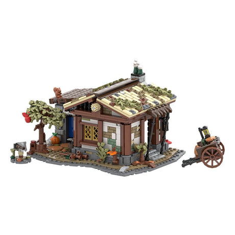MOC - 150993 A HUT NEXT DOOR - LesDiy -