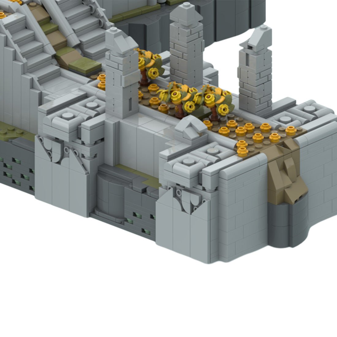 MOC - 151232 Zelda - East Gerudo Sky Archipelago - LesDiy -