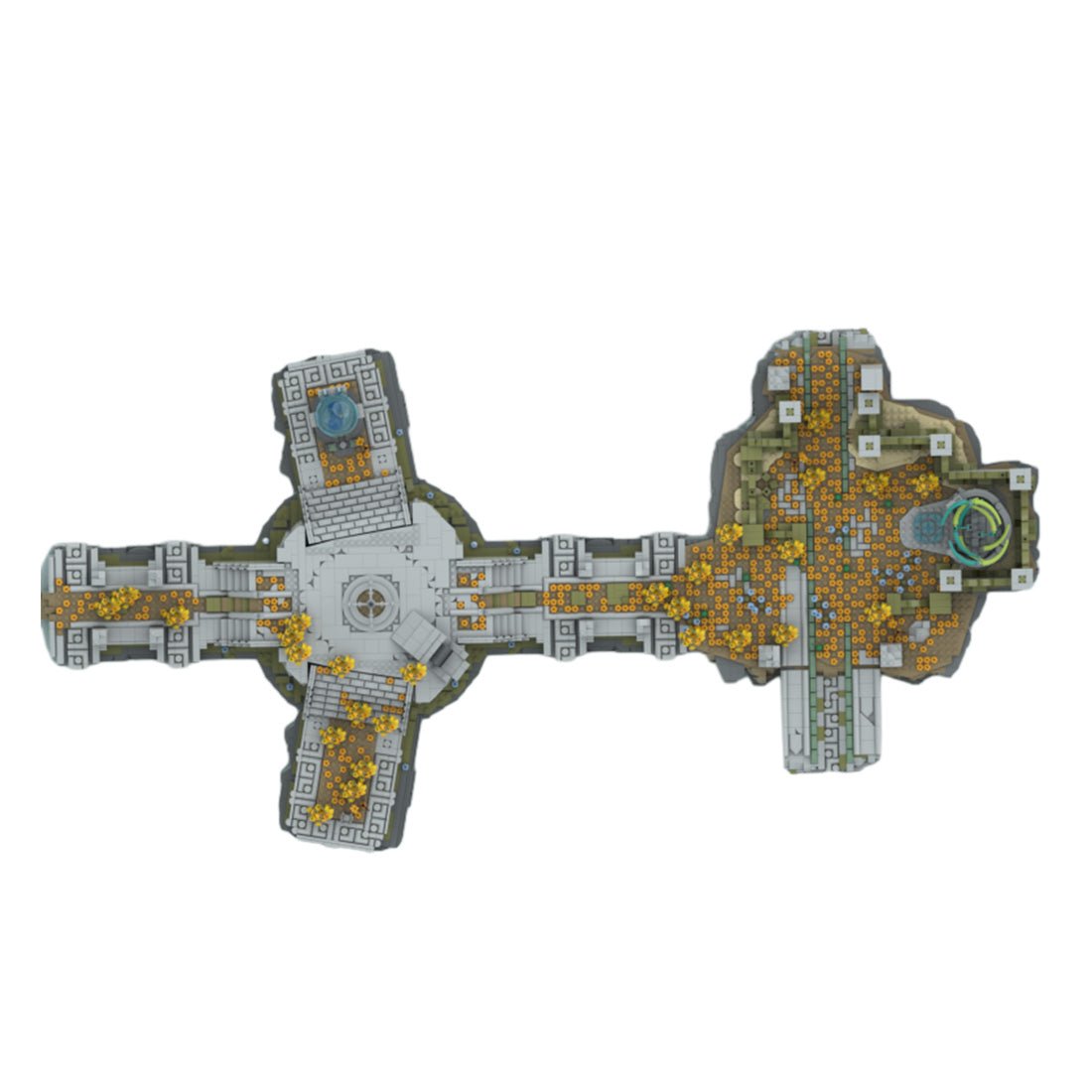 MOC - 151232 Zelda - East Gerudo Sky Archipelago - LesDiy -