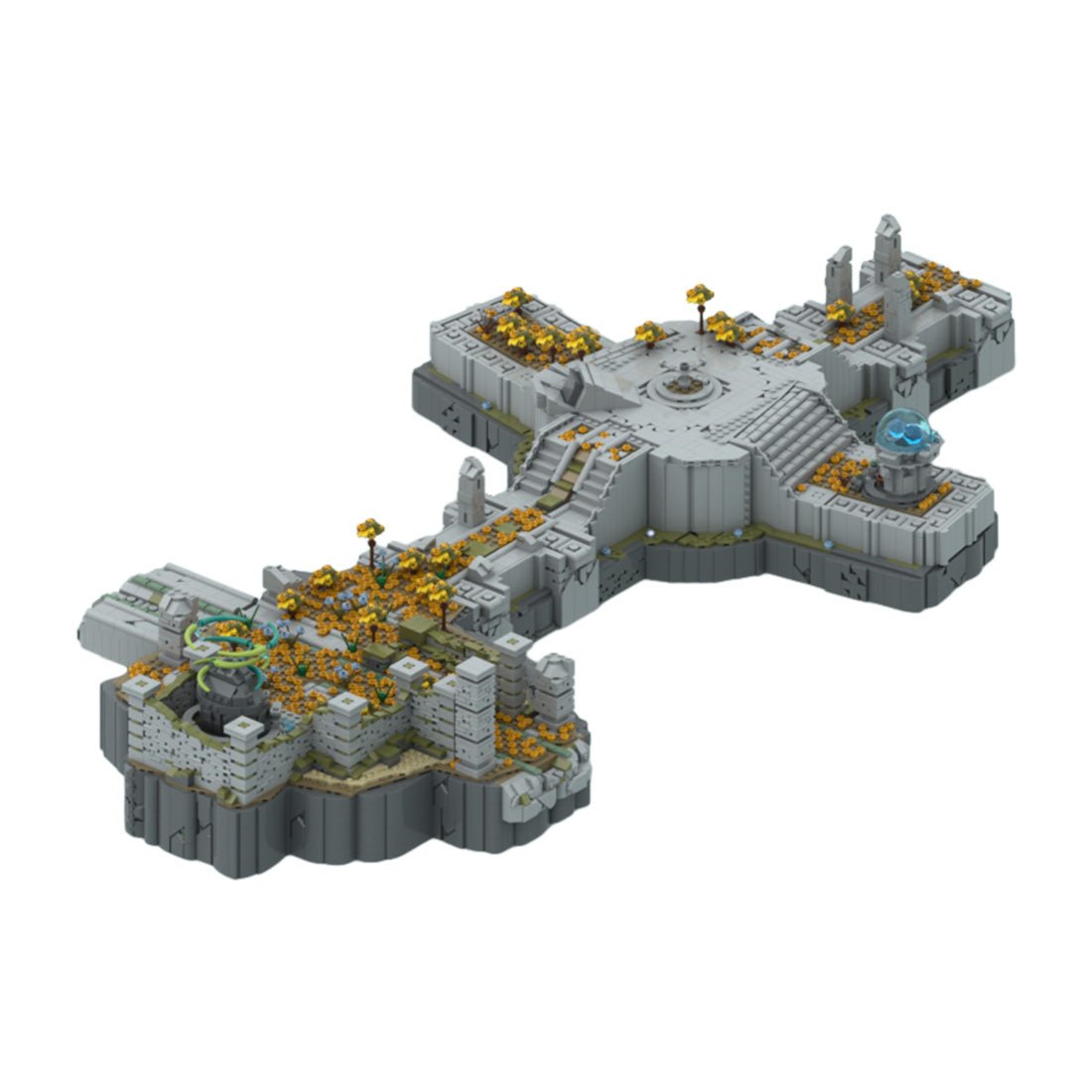 MOC - 151232 Zelda - East Gerudo Sky Archipelago - LesDiy -