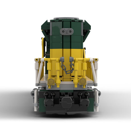 MOC - 152519 Chicago Noerthwestern Heritage SD70ACE Train - LesDiy