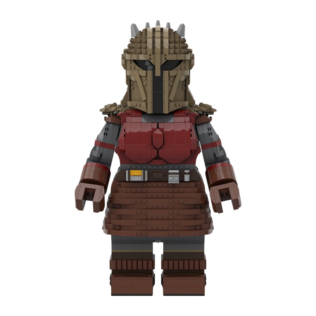 MOC - 153212 The Armorer megafigure(with Helmet) - LesDiy -