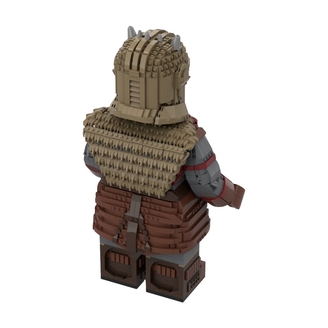 MOC - 153212 The Armorer megafigure(with Helmet) - LesDiy -