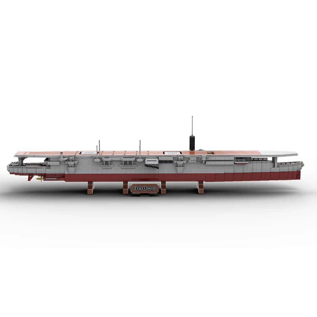 MOC - 15425 Japanese Zuiho Light Aircraft Carrier Building Blocks - LesDiy -