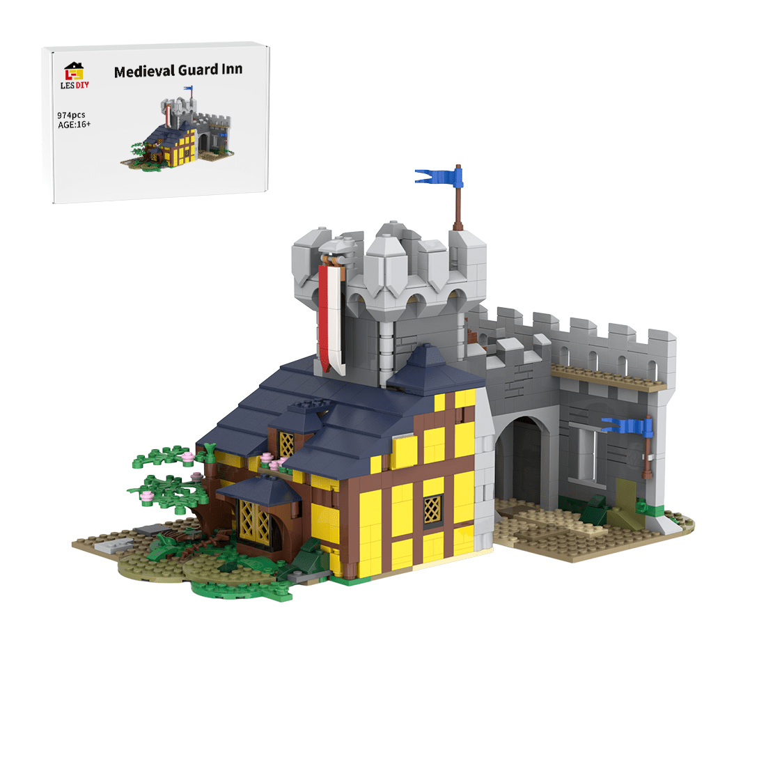 MOC - 154408 Guarded Inn - LesDiy -