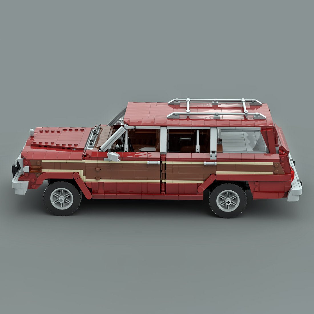 MOC - 154446 Jeep Grand Wagoneer - Skyler White's car Building Blocks - LesDiy - Building Blocks